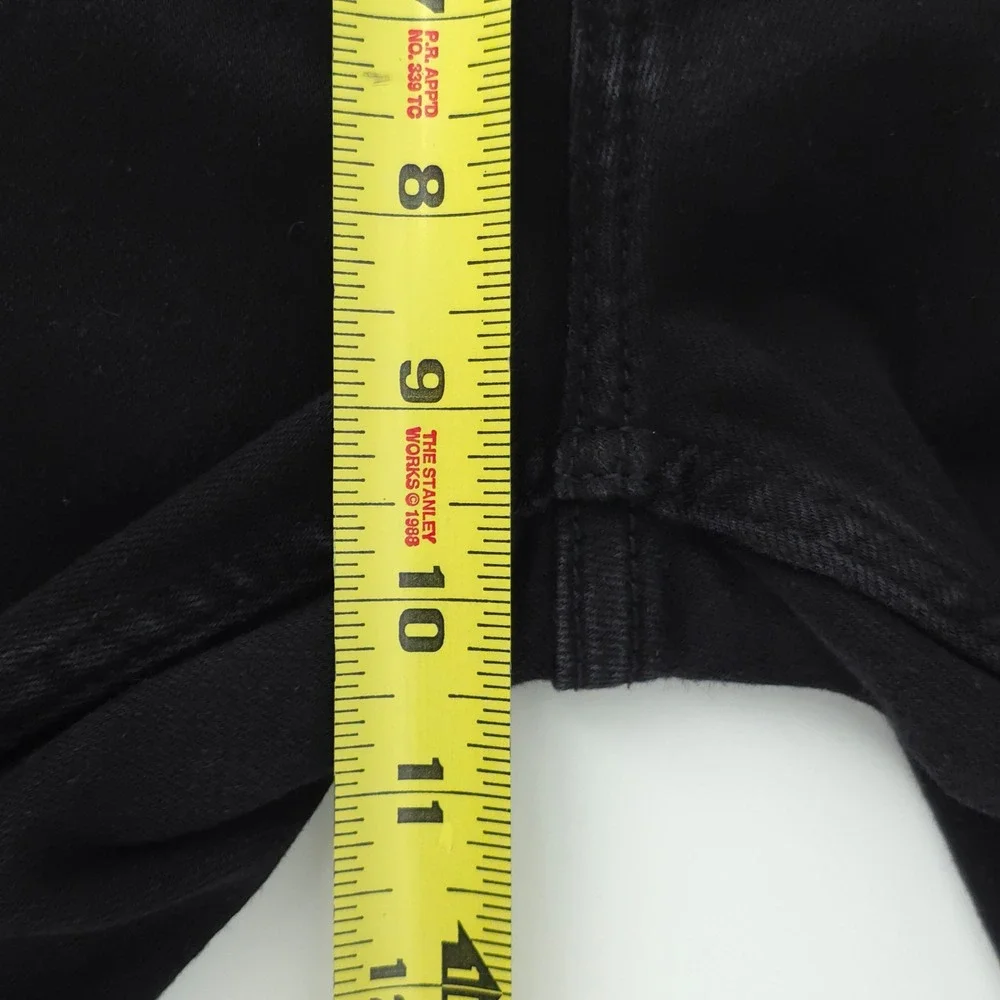 Hollister Mens Jeans Straight Advanced Stretch 28x30 Black Casual Streetwear